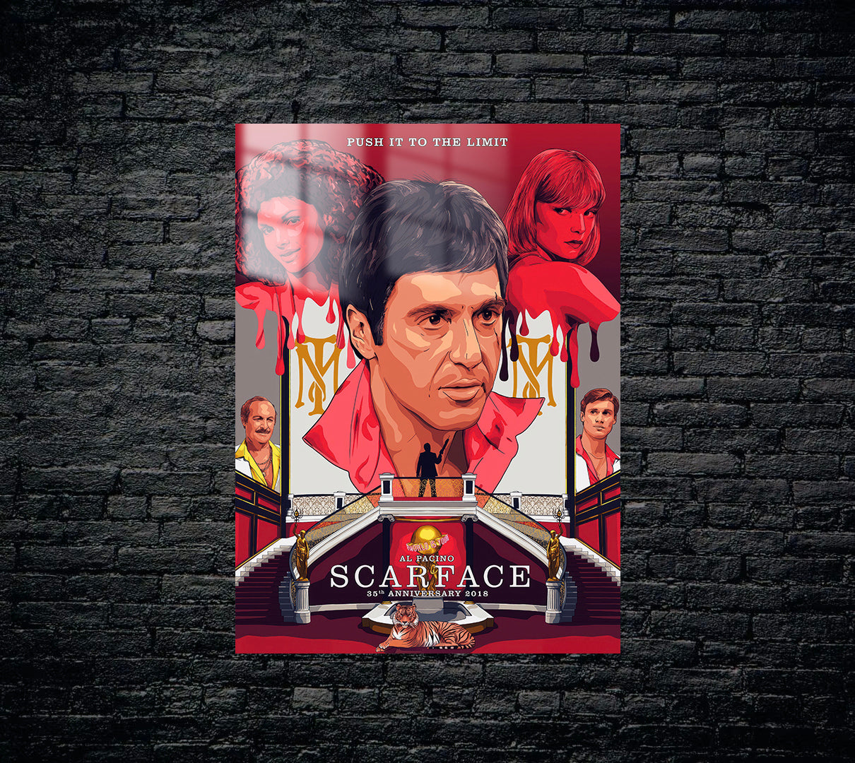 Scarface Metal Poster 1047