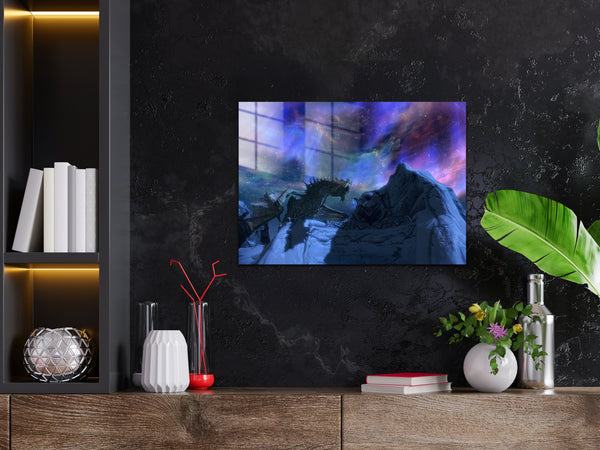 Skyrim Dragonborn Metal Poster 835