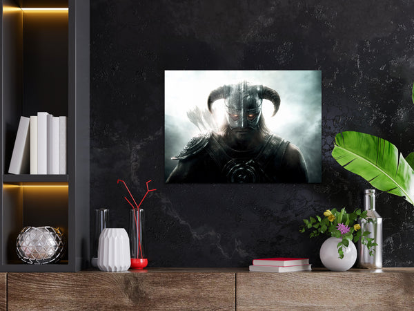 Skyrim Dragonborn Metal Poster 838