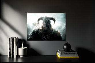 Skyrim Dragonborn Metal Poster 838