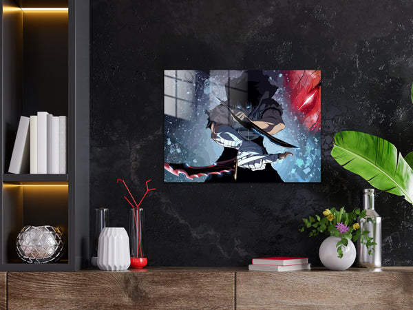 Solo Leveling Sung Jinwoo Metal Poster 842