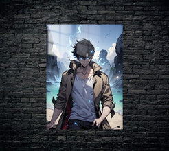 Solo Leveling Sung Jinwoo Metal Poster 841