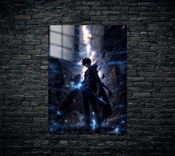 Solo Leveling Sung Jinwoo Metal Poster 845