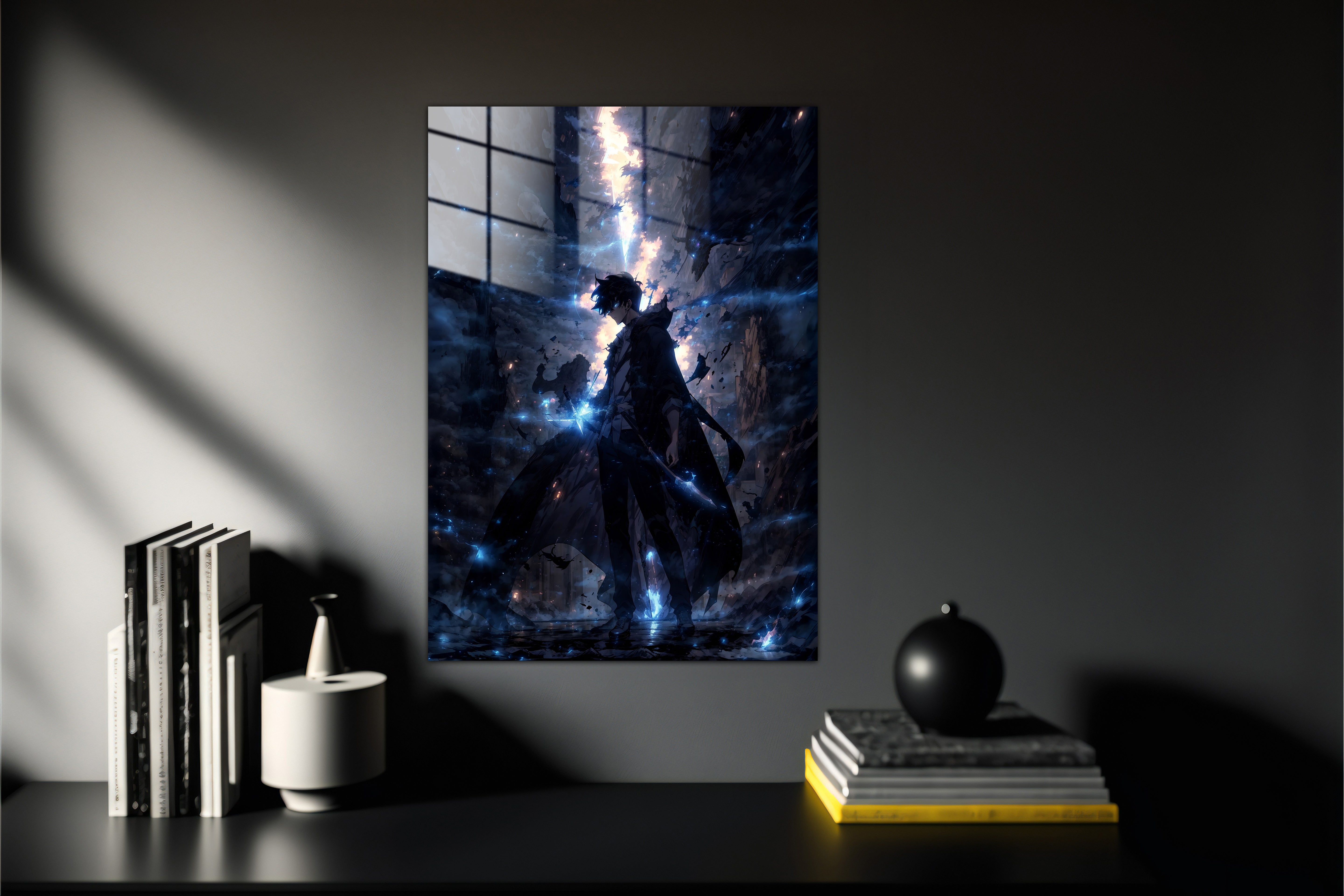 Solo Leveling Sung Jinwoo Metal Poster 845