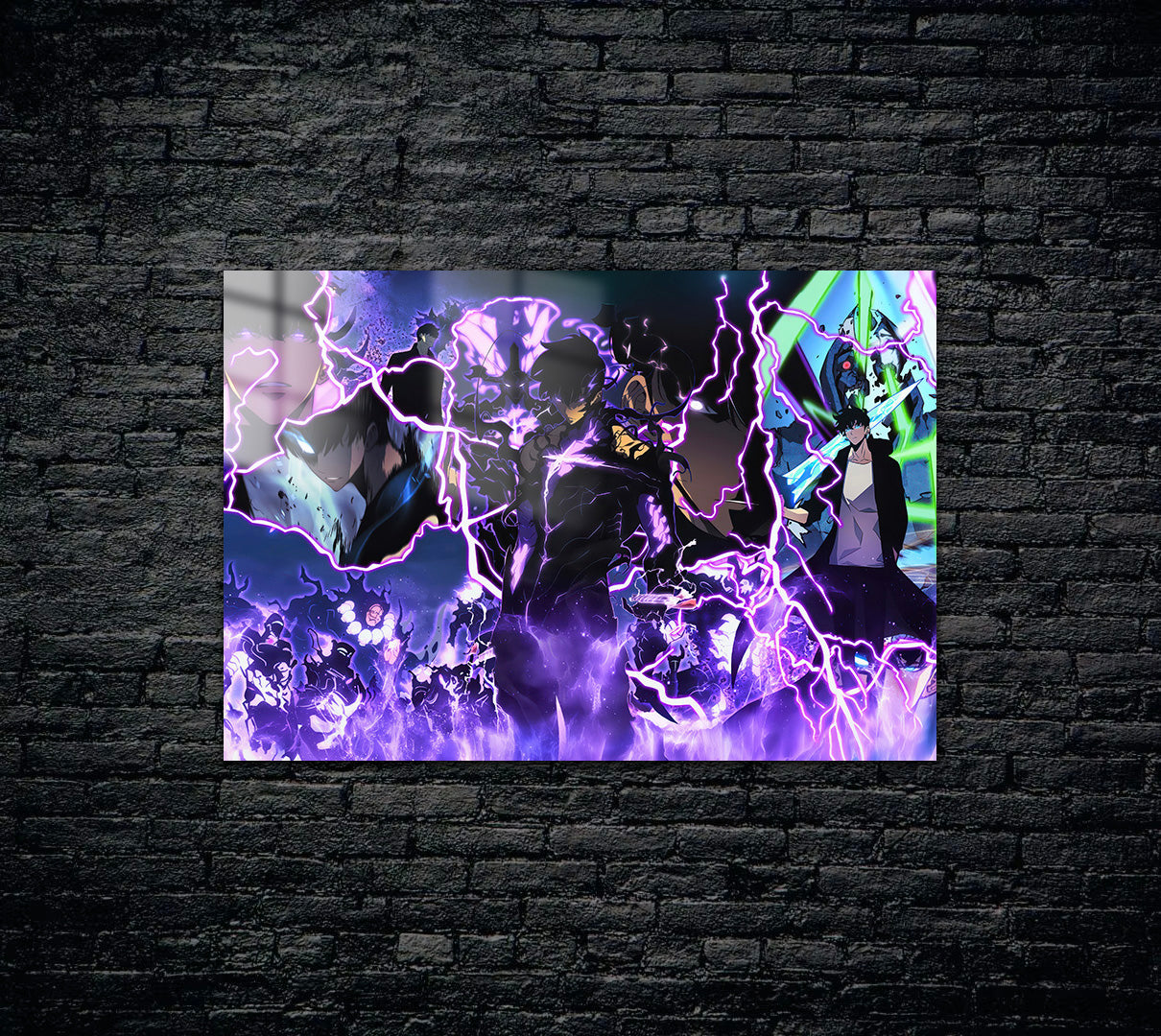 Solo Leveling Sung Jinwoo Metal Poster 847