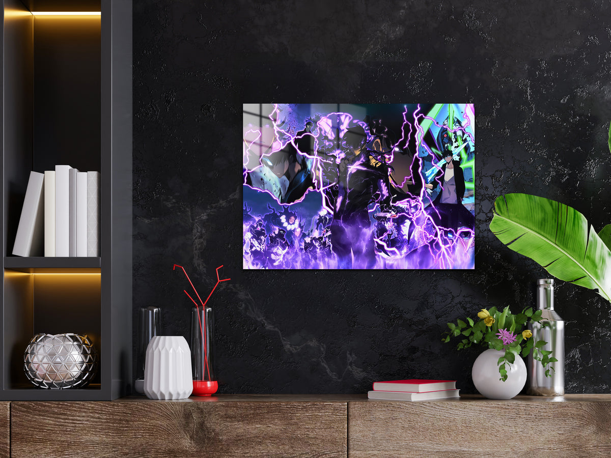 Solo Leveling Sung Jinwoo Metal Poster 847