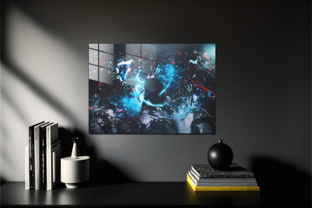 Solo Leveling Sung Jinwoo Metal Poster 848