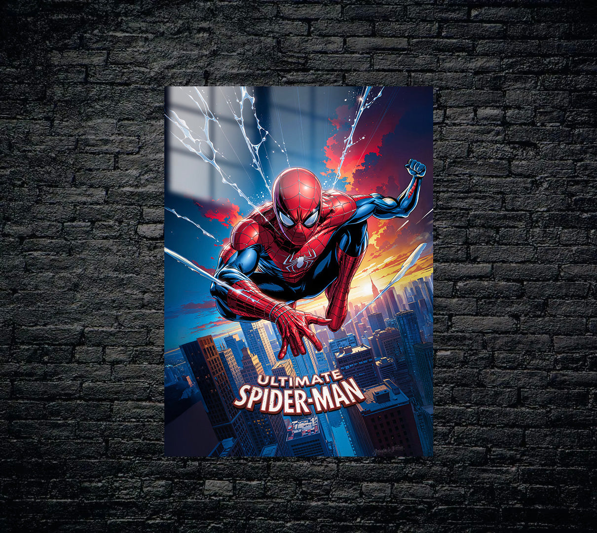 Spiderman Metal Poster 854