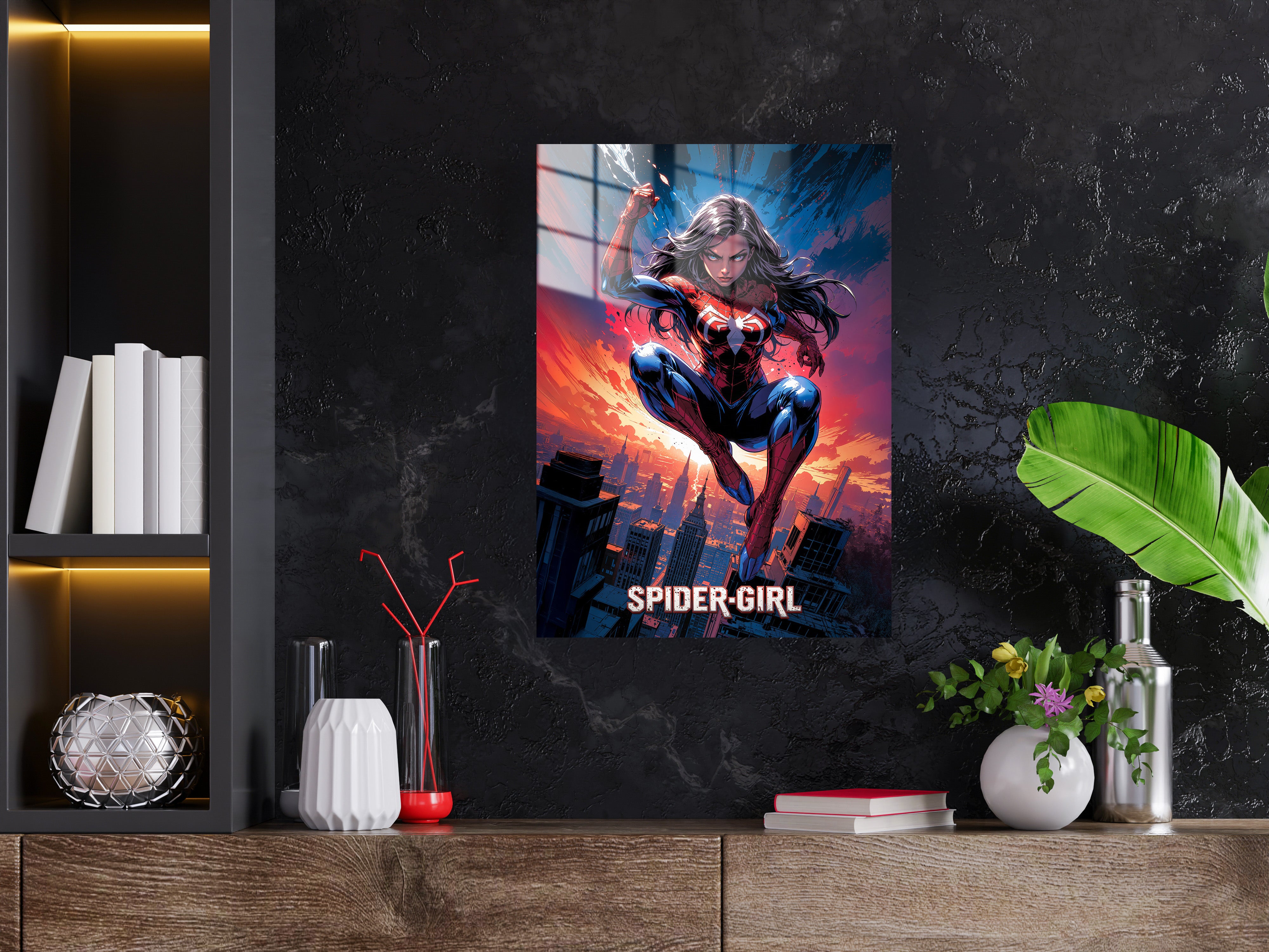 Spiderman Spider Girl Metal Poster 855