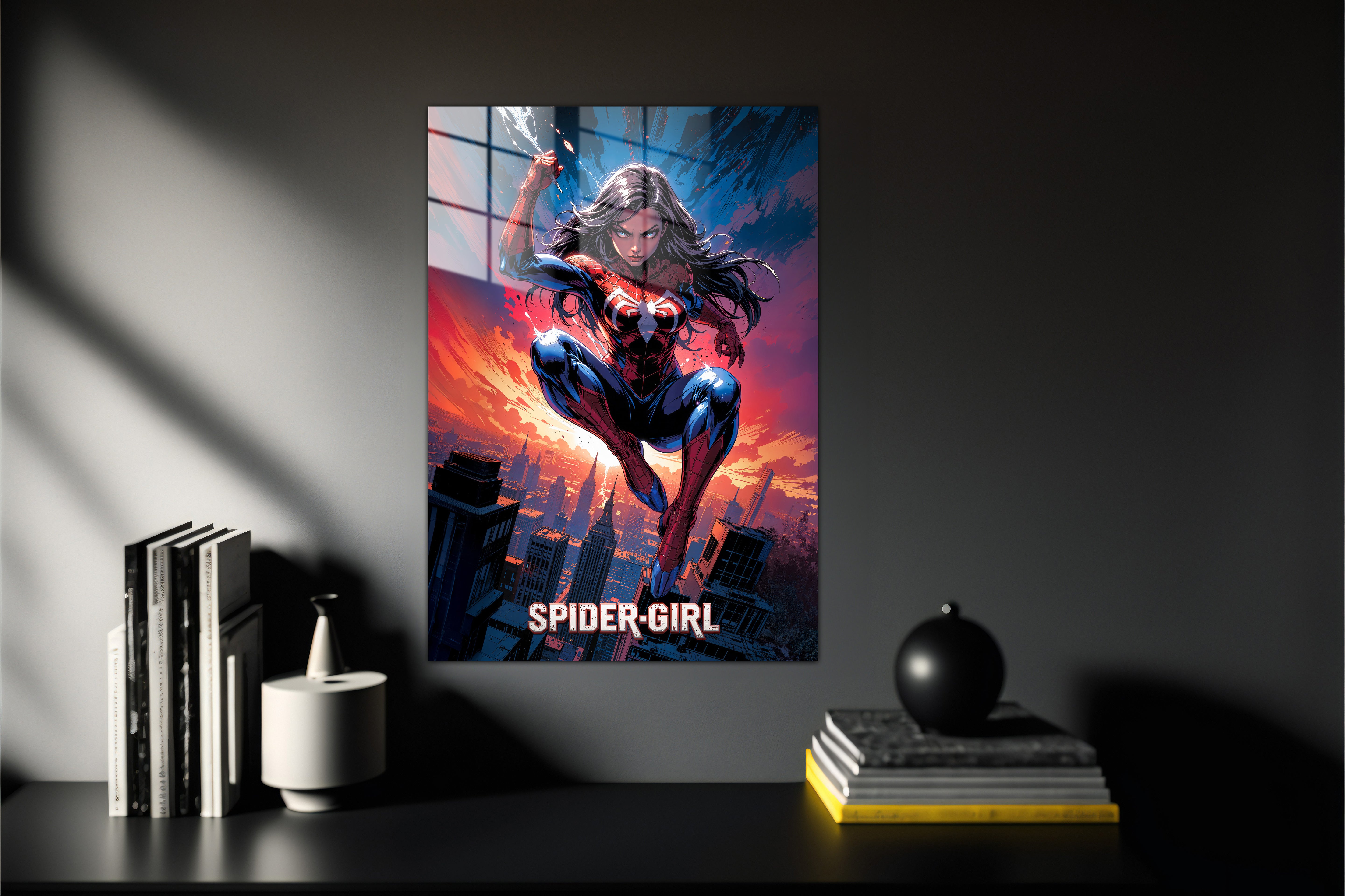 Spiderman Spider Girl Metal Poster 855