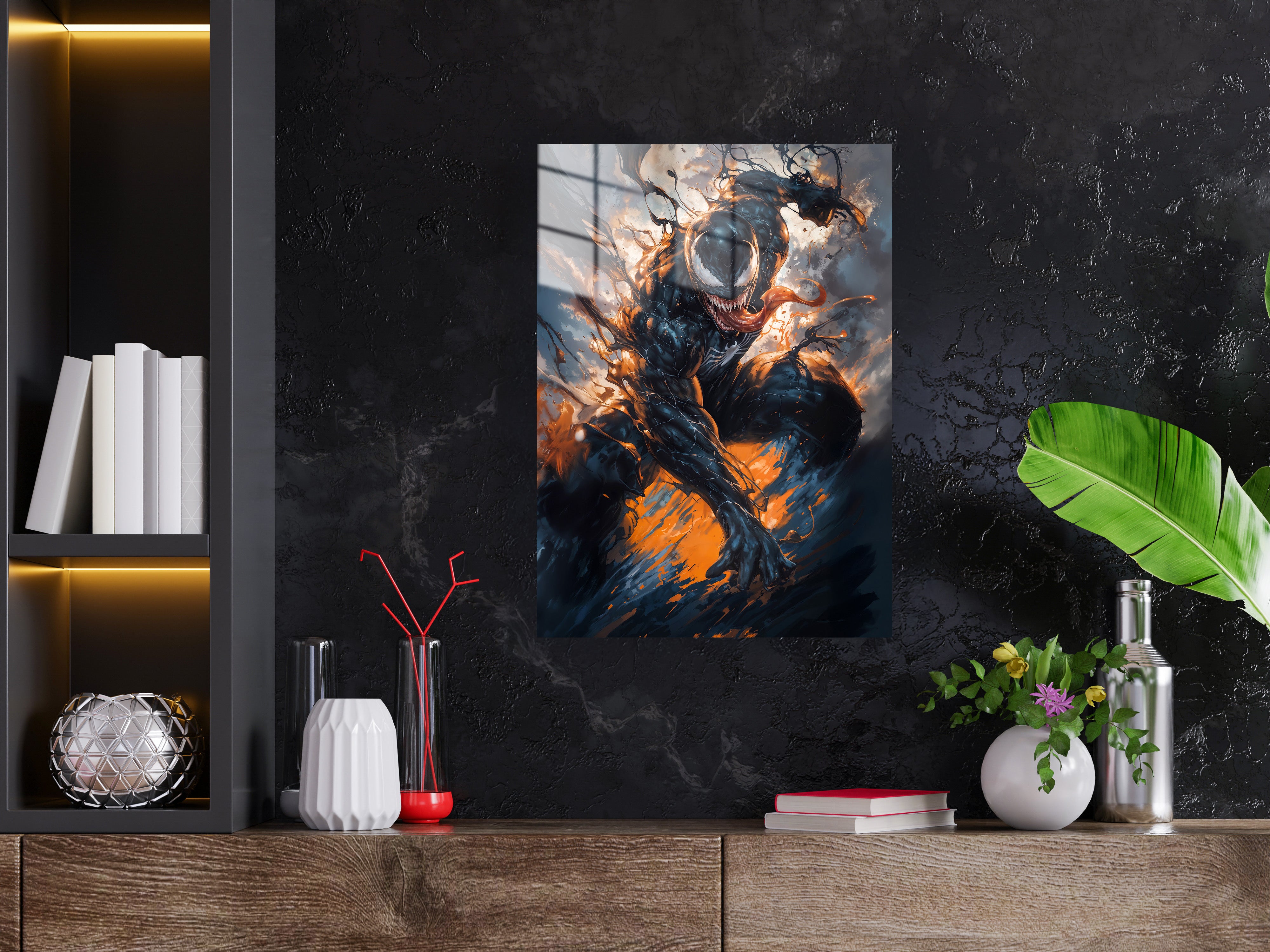 Spiderman Venom Metal Poster 860