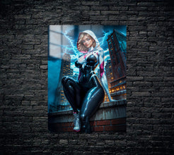 Spiderman Spider Gwen Metal Poster 861