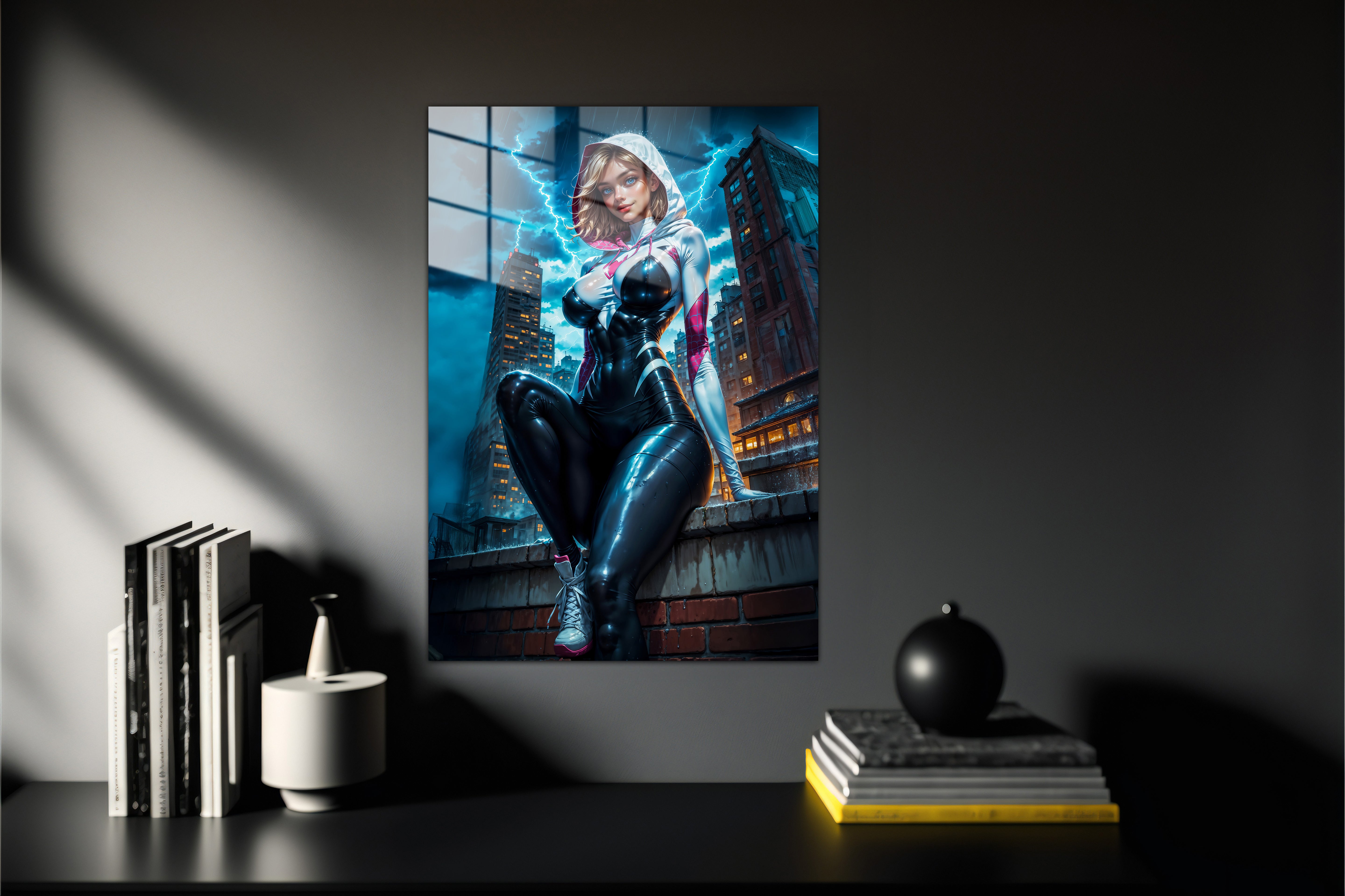 Spiderman Spider Gwen Metal Poster 861