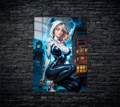 Spiderman Spider Gwen Metal Poster 862