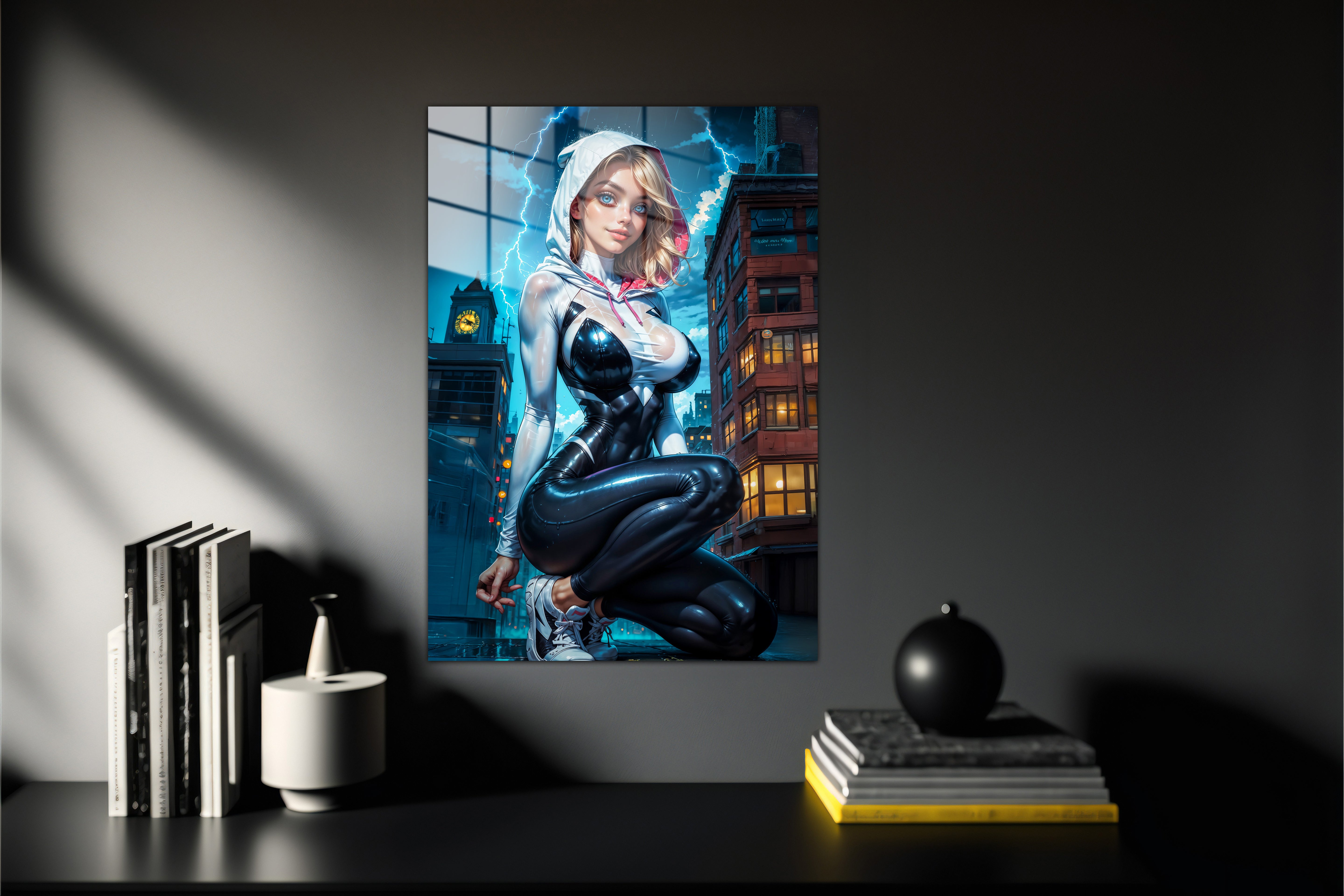 Spiderman Spider Gwen Metal Poster 862