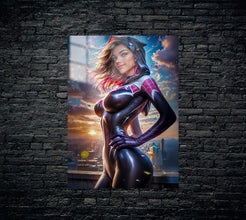 Spiderman Spider Gwen Metal Poster 863