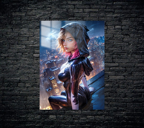 Spiderman Spider Gwen Metal Poster 865