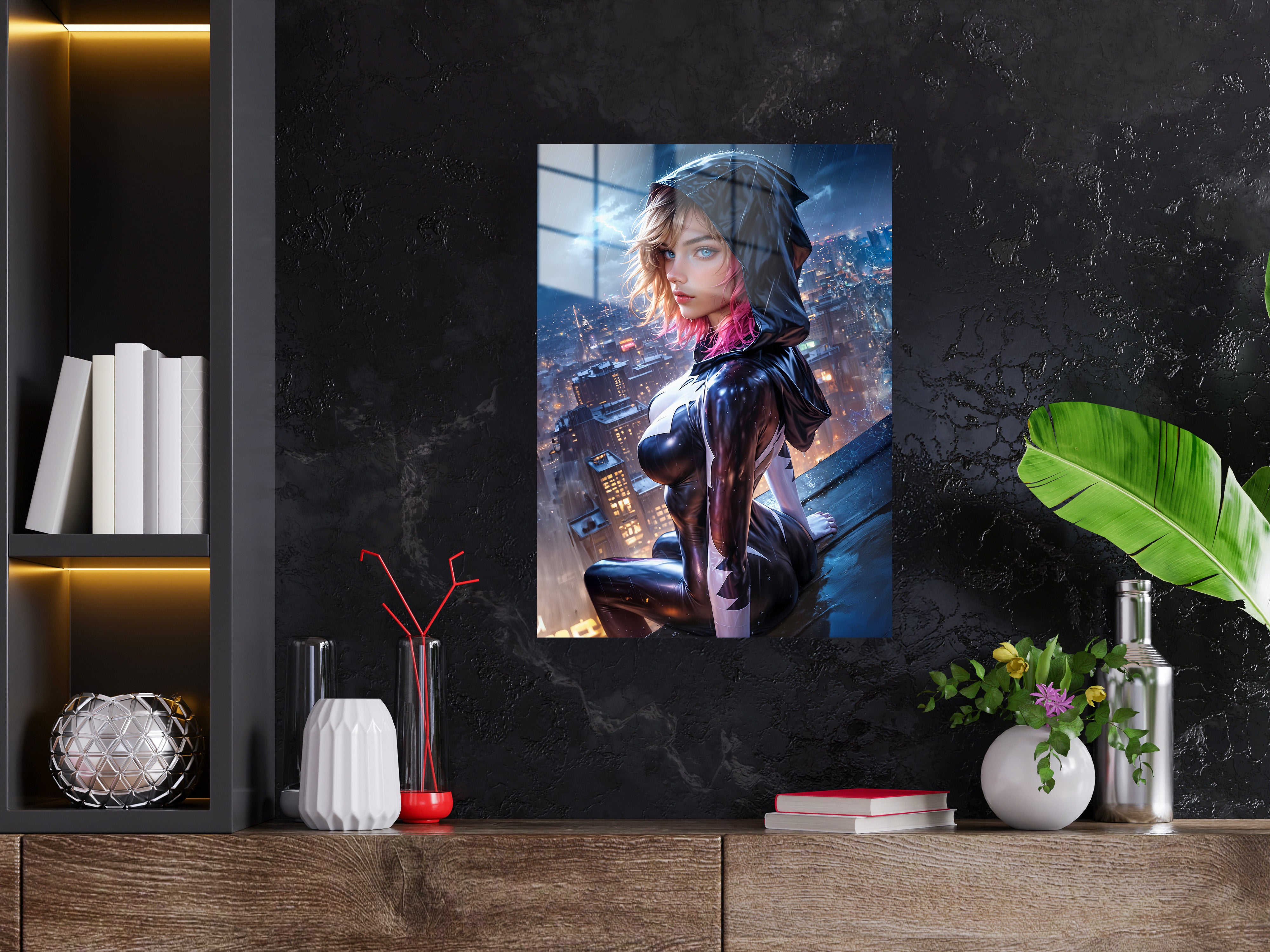 Spiderman Spider Gwen Metal Poster 865