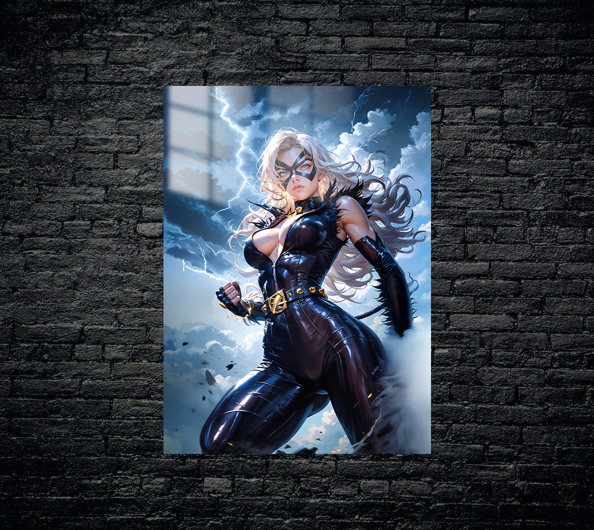 Spiderman Black Cat Metal Poster 866