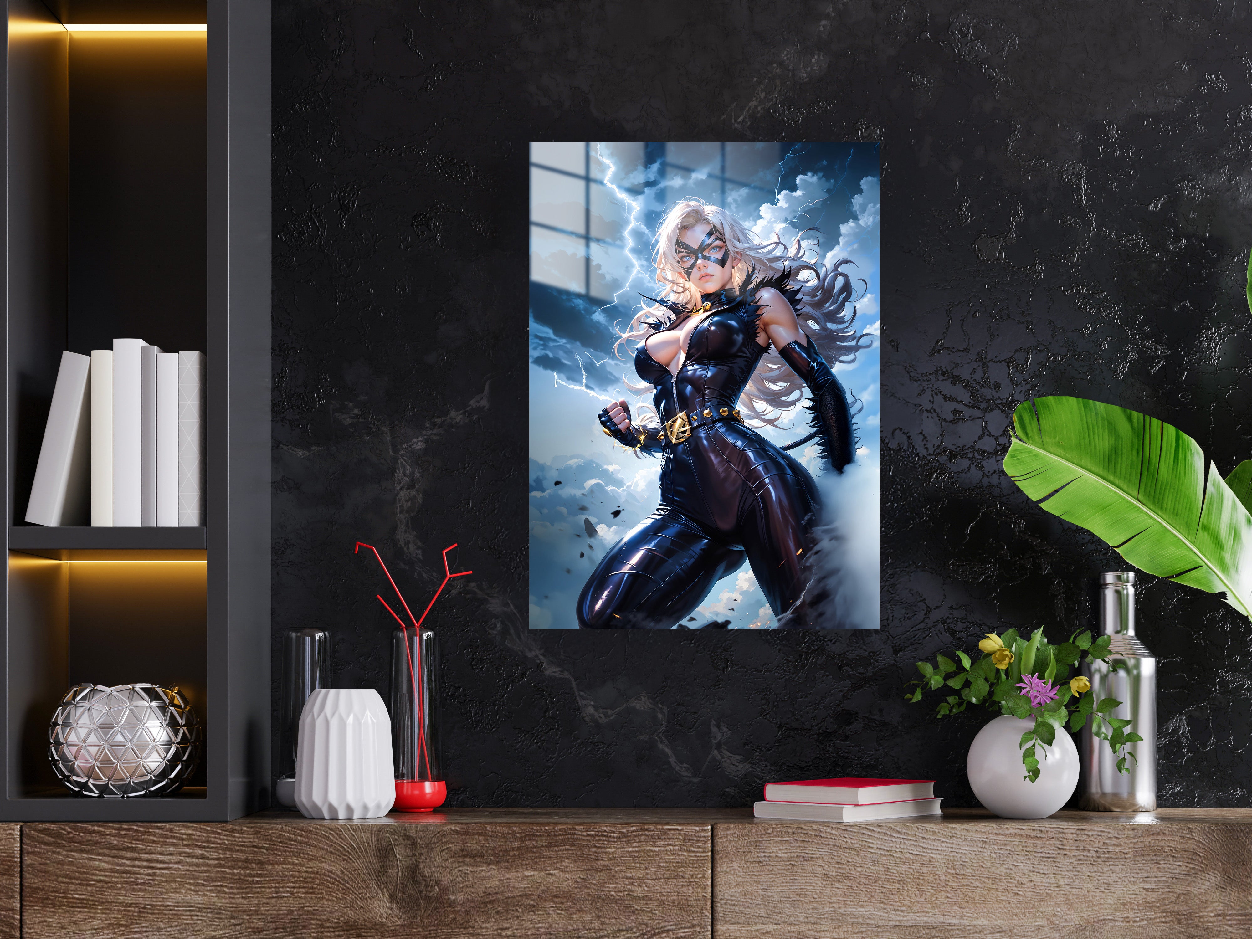 Spiderman Black Cat Metal Poster 866