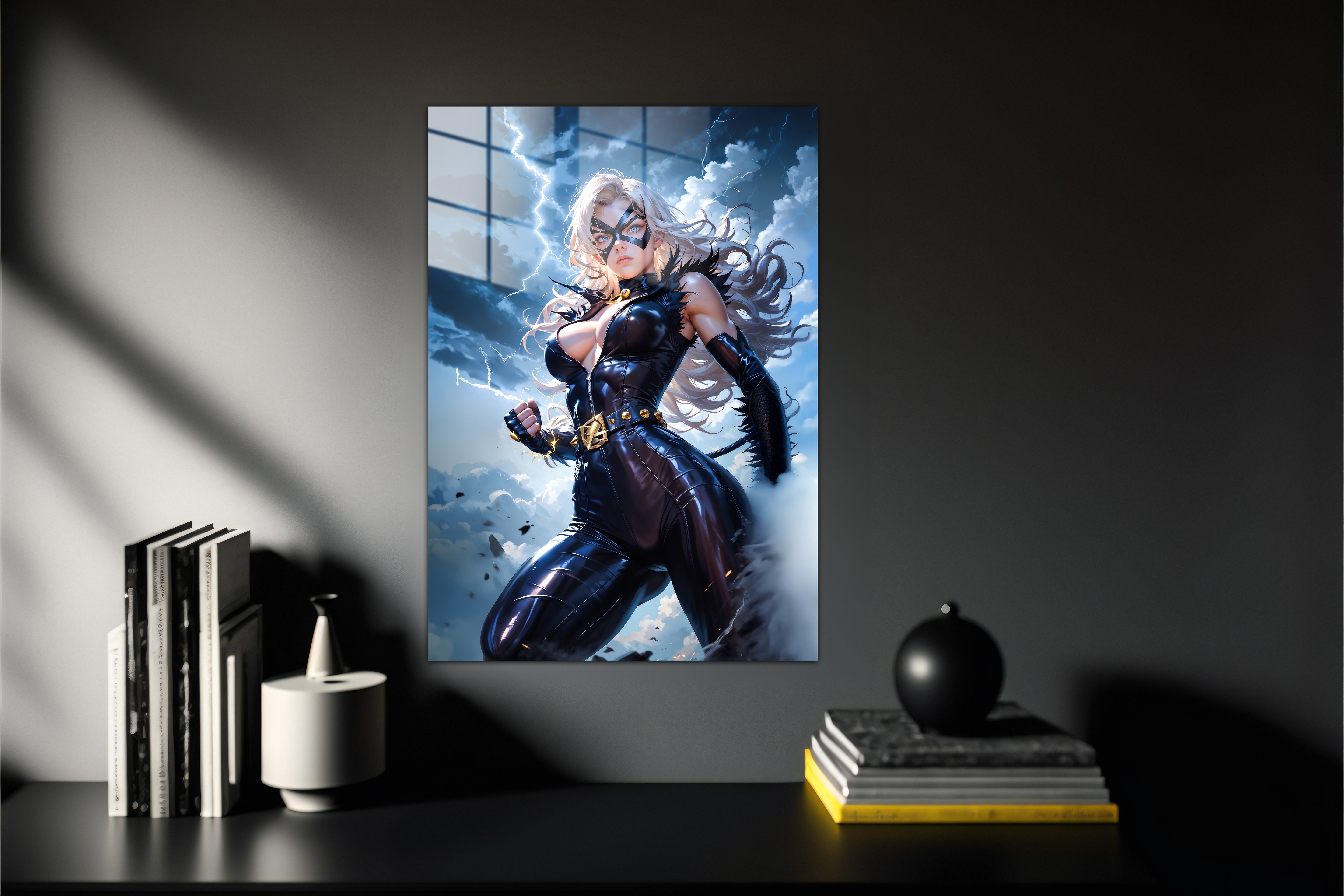 Spiderman Black Cat Metal Poster 866