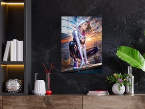 Spiderman Spider Gwen Metal Poster 867