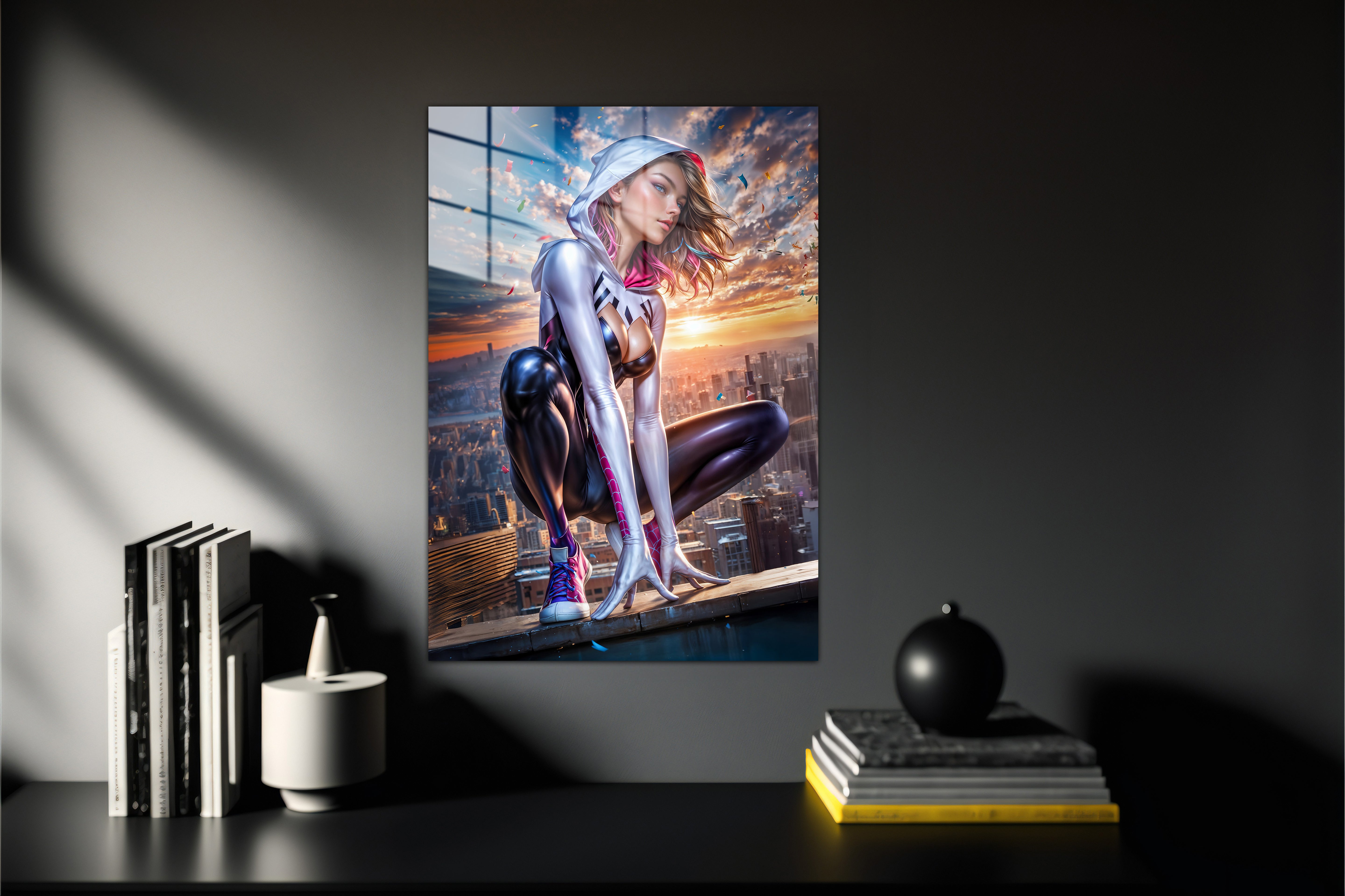 Spiderman Spider Gwen Metal Poster 867