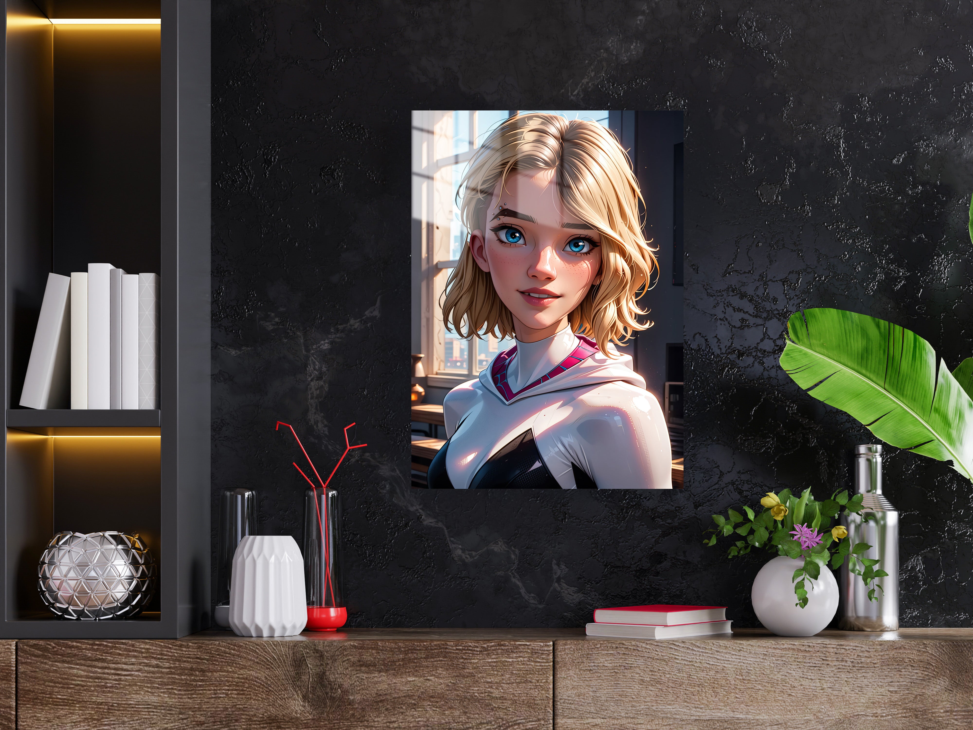 Spiderman Spider Gwen Metal Poster 864