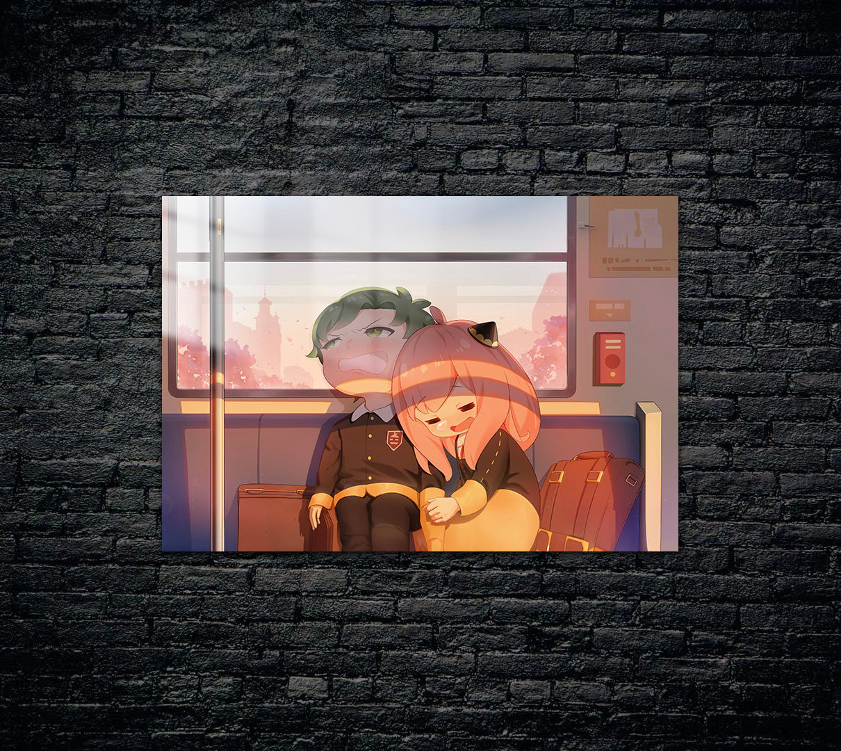 Spy x Family Anya Damian Metal Poster 881