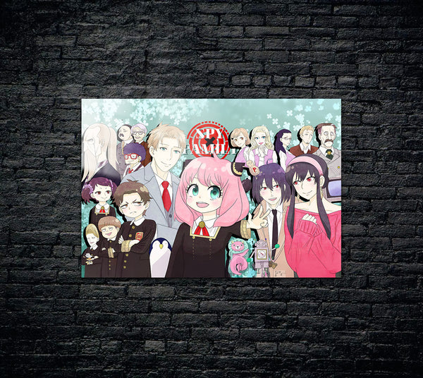 Spy x Family Metal Poster 885