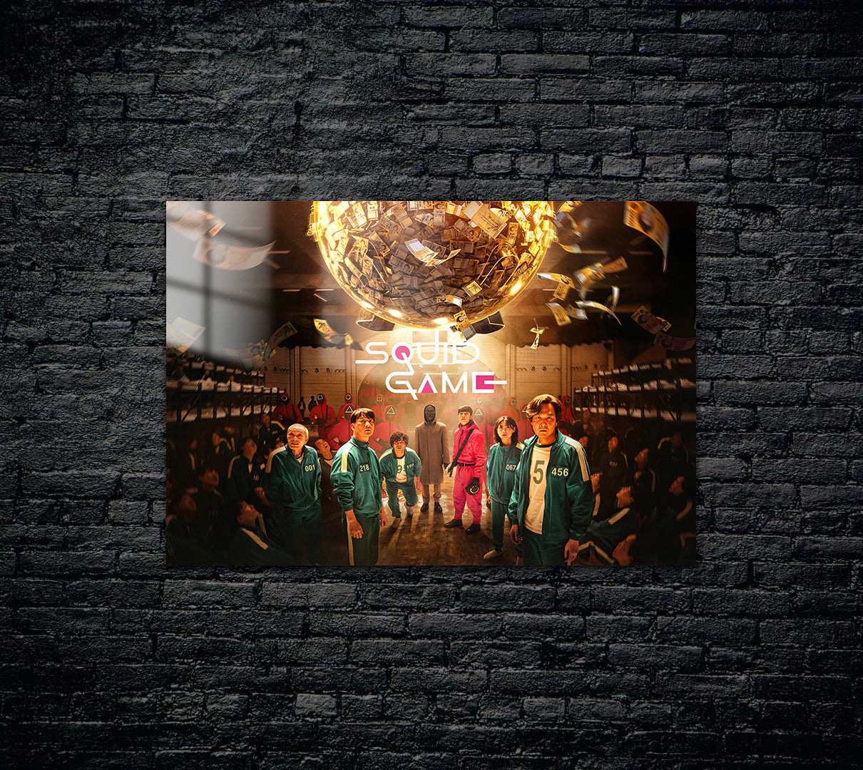 Squid Game Metal Poster 1055