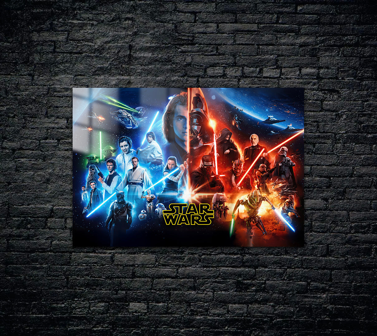 Star Wars Metal Poster 1059