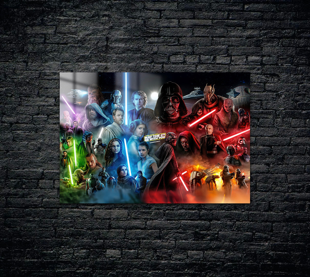Star Wars Metal Poster 1060