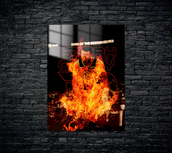 Stephen Curry Metal Poster 1449