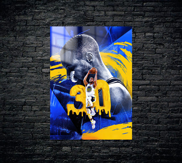 Stephen Curry Metal Poster 1450