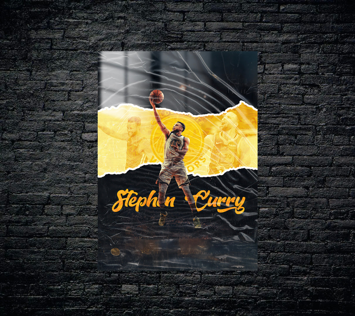 Stephen Curry Metal Poster 1451