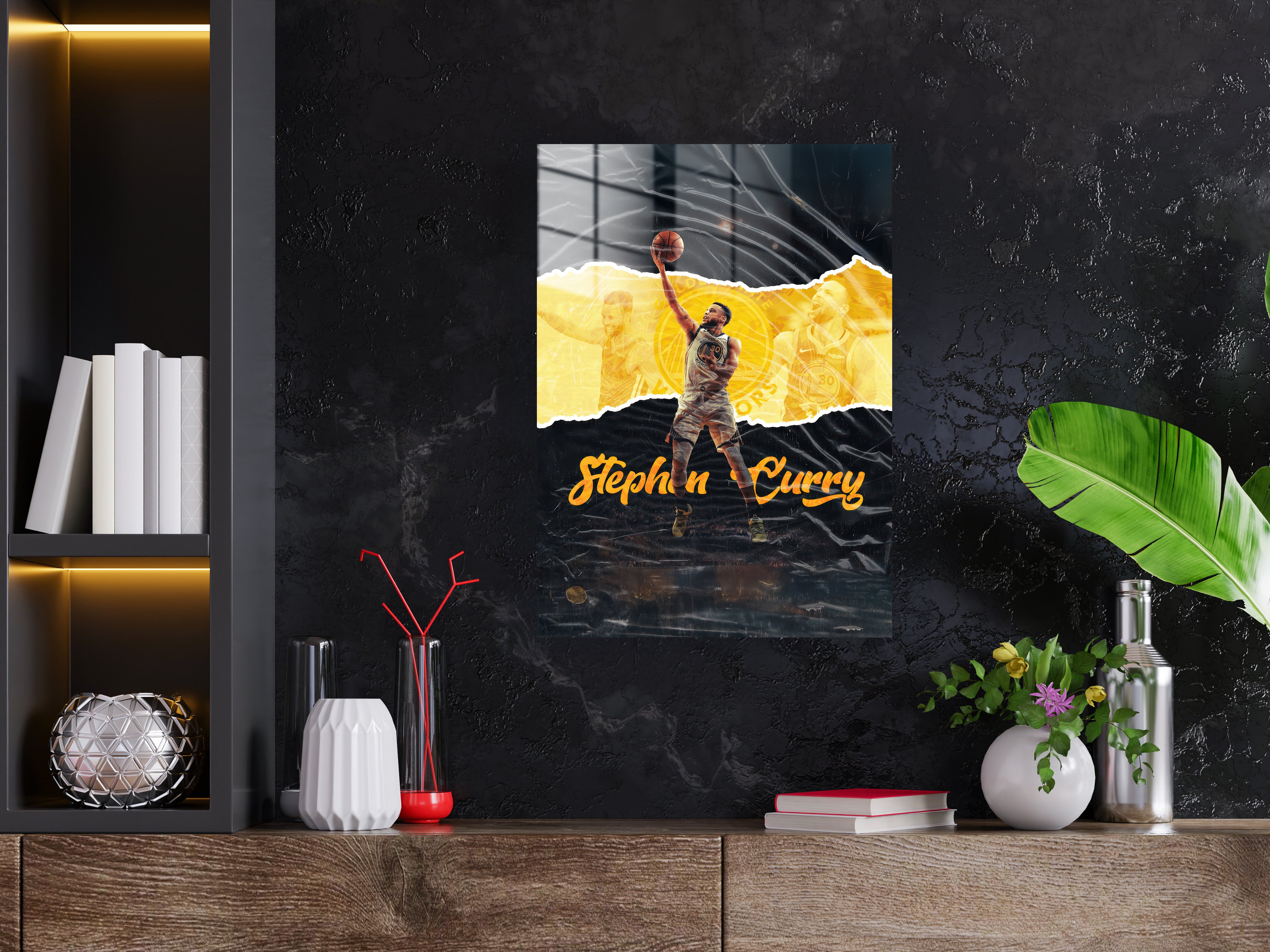 Stephen Curry Metal Poster 1451