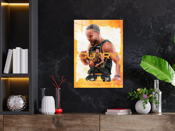 Stephen Curry Metal Poster 1453