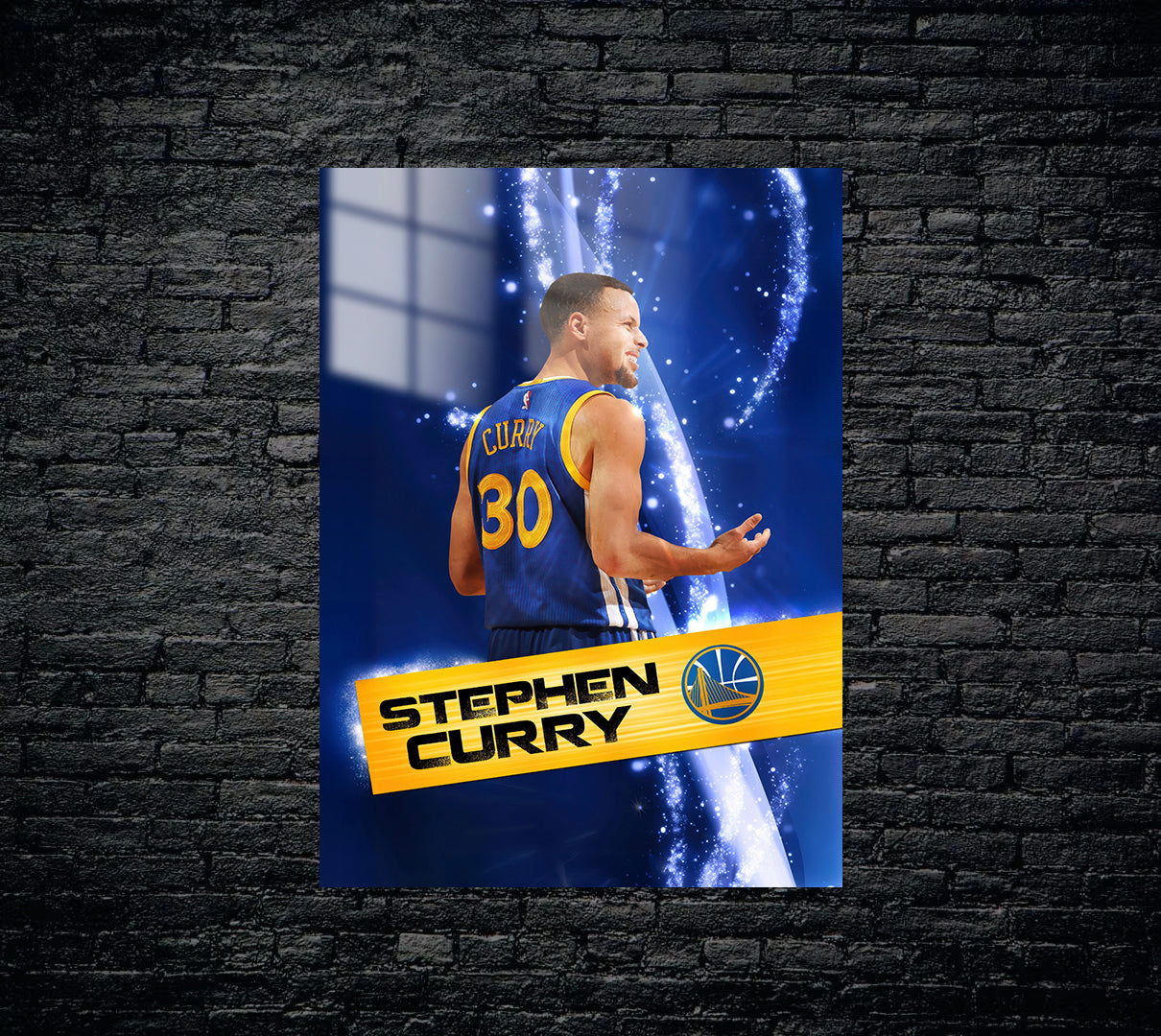 Stephen Curry Metal Poster 1454
