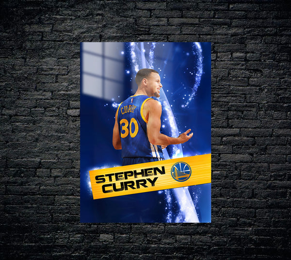 Stephen Curry Metal Poster 1454
