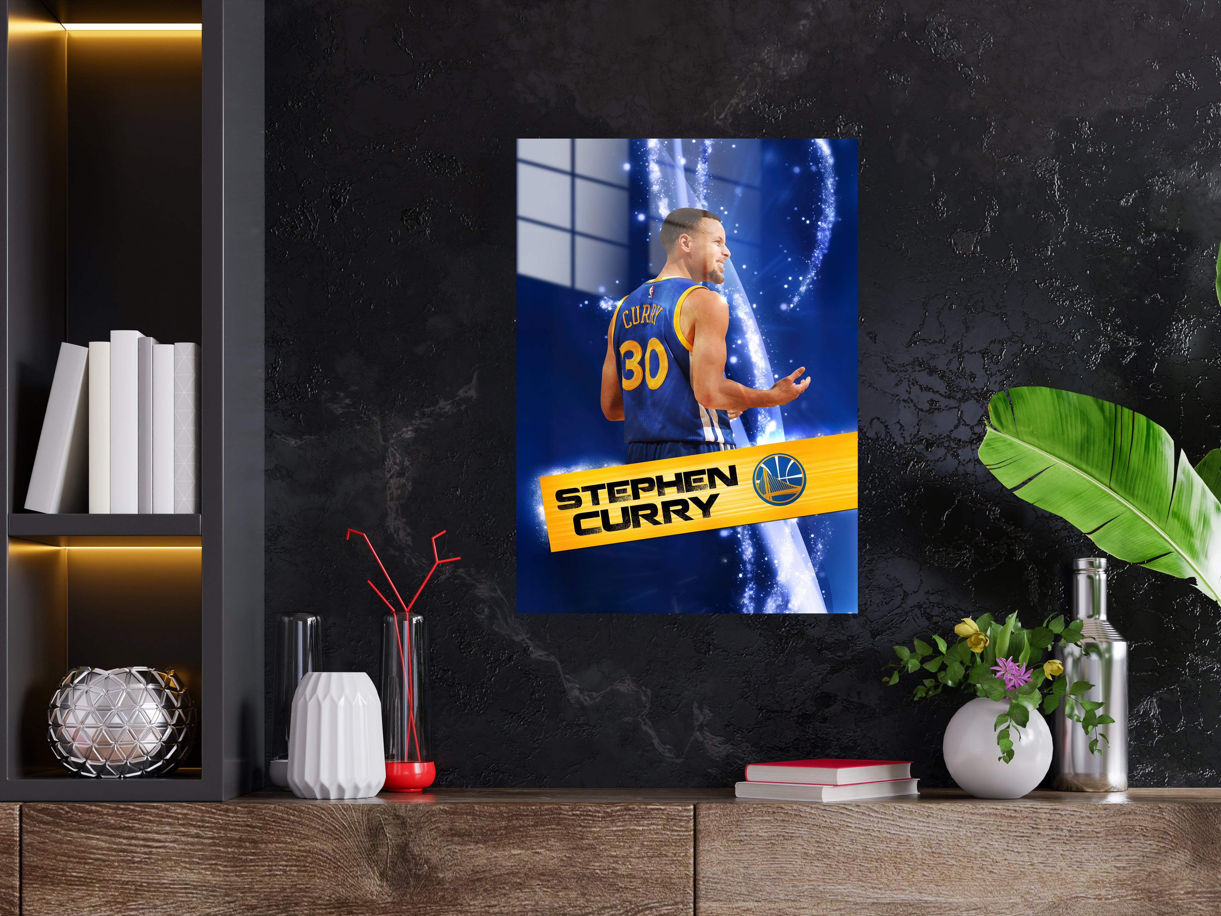 Stephen Curry Metal Poster 1454