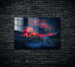 Stranger Things Metal Poster 1065