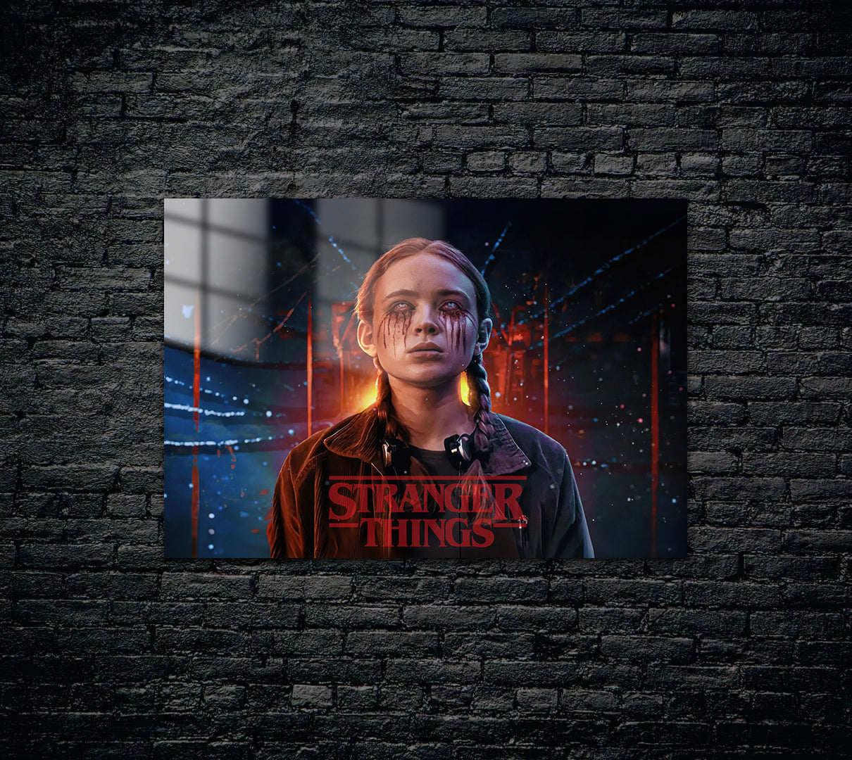 Stranger Things Metal Poster 1066