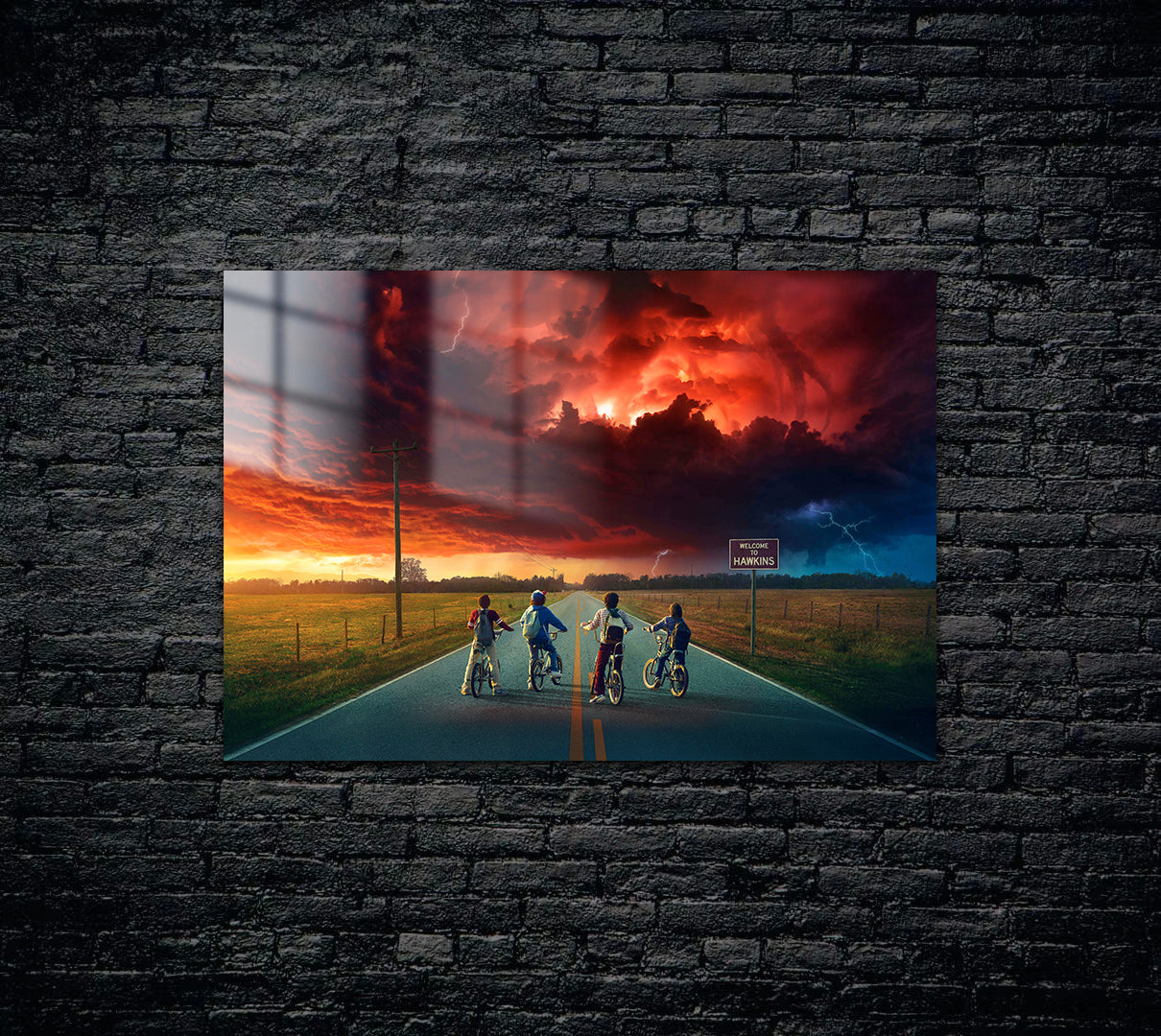 Stranger Things Metal Poster 1067