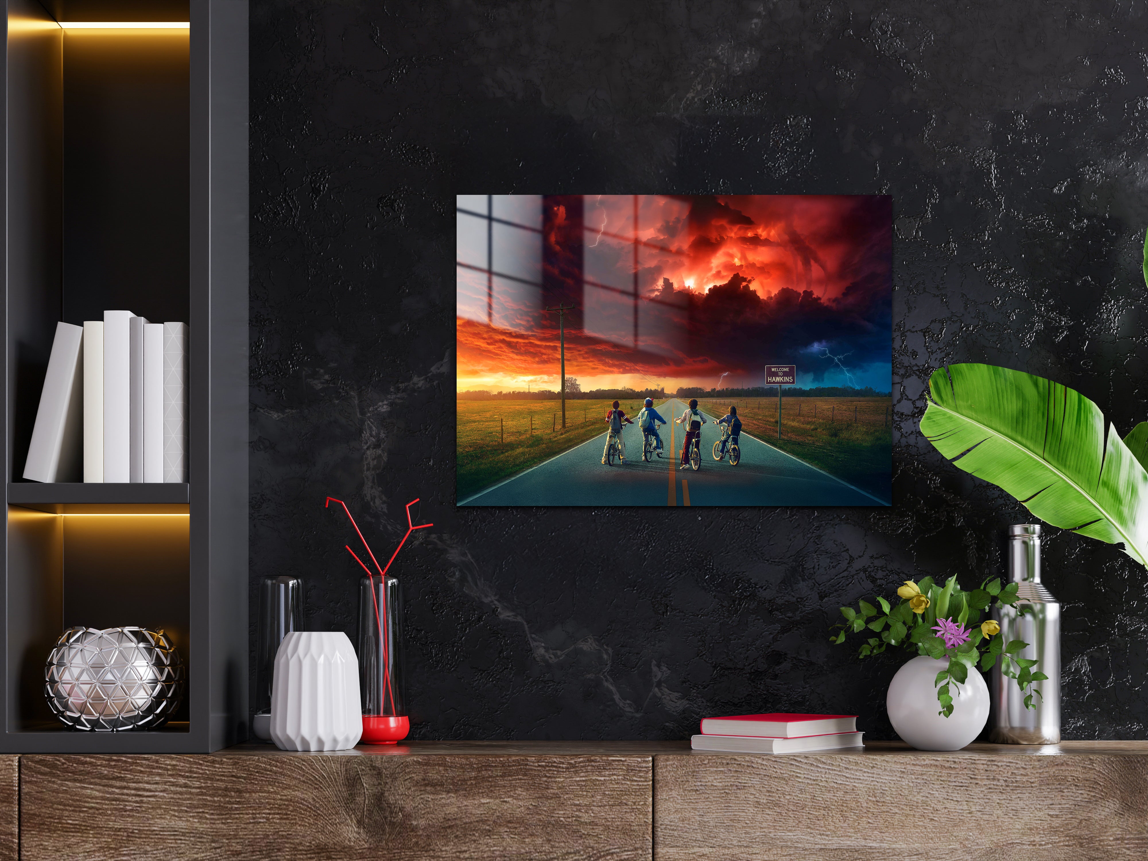 Stranger Things Metal Poster 1067