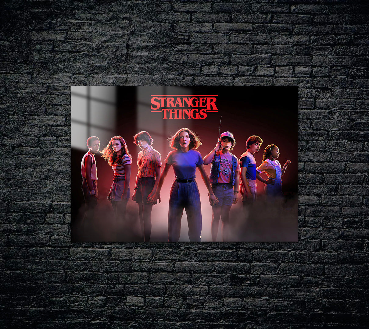 Stranger Things Metal Poster 1068