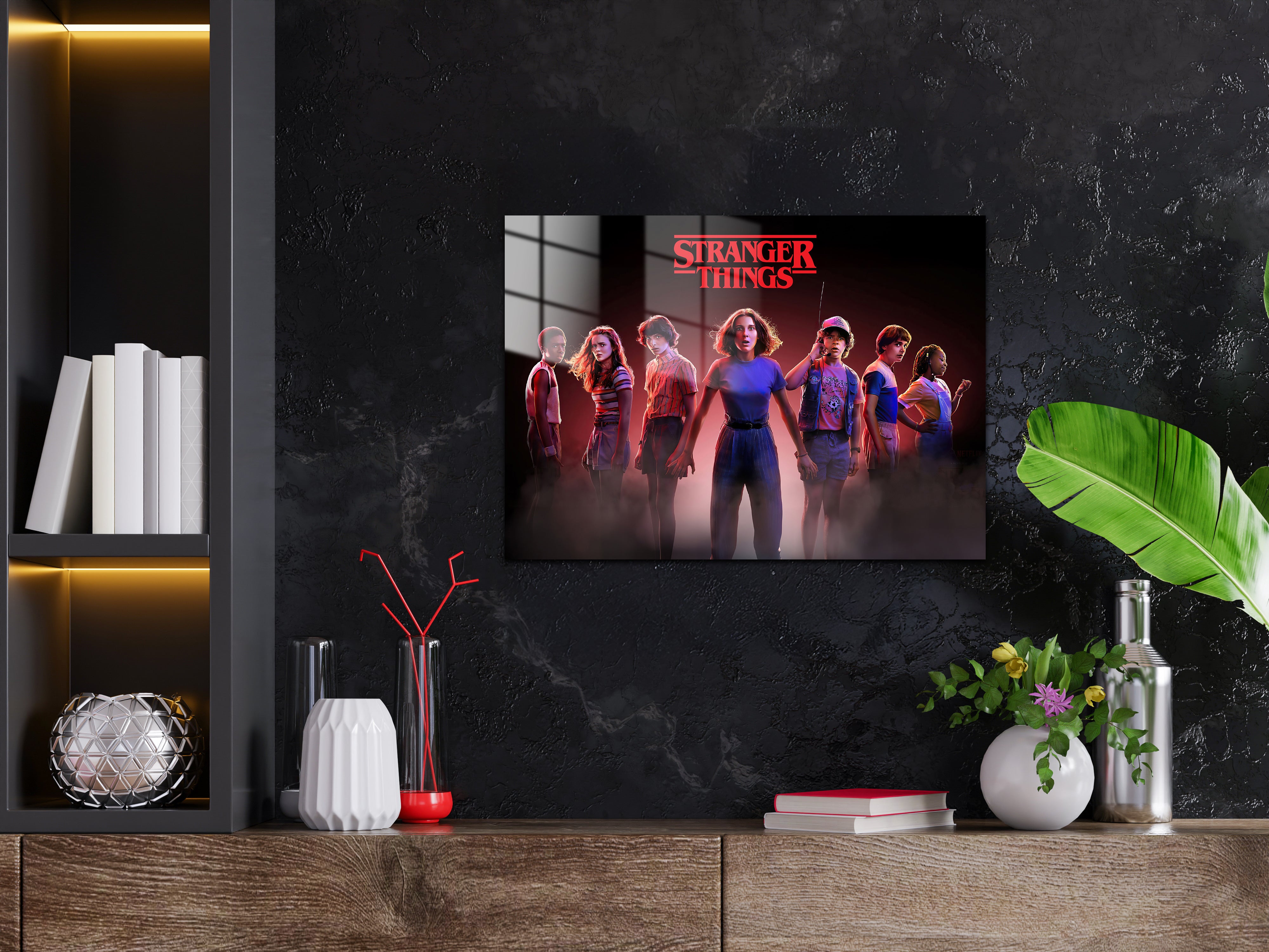 Stranger Things Metal Poster 1068