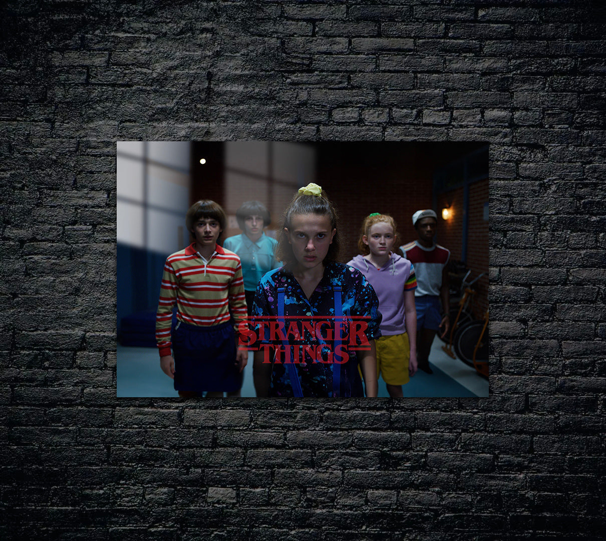 Stranger Things Metal Poster 1069