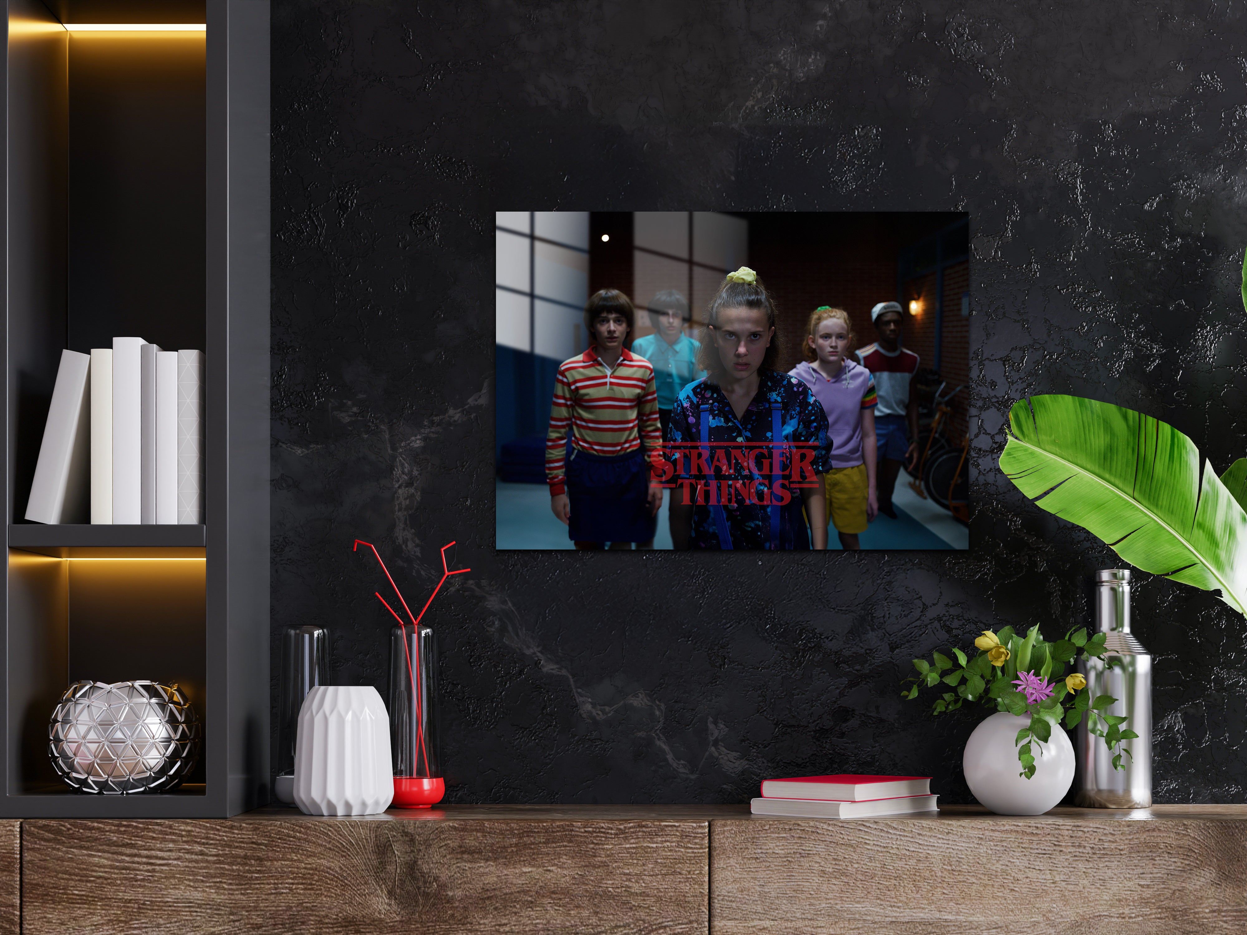 Stranger Things Metal Poster 1069