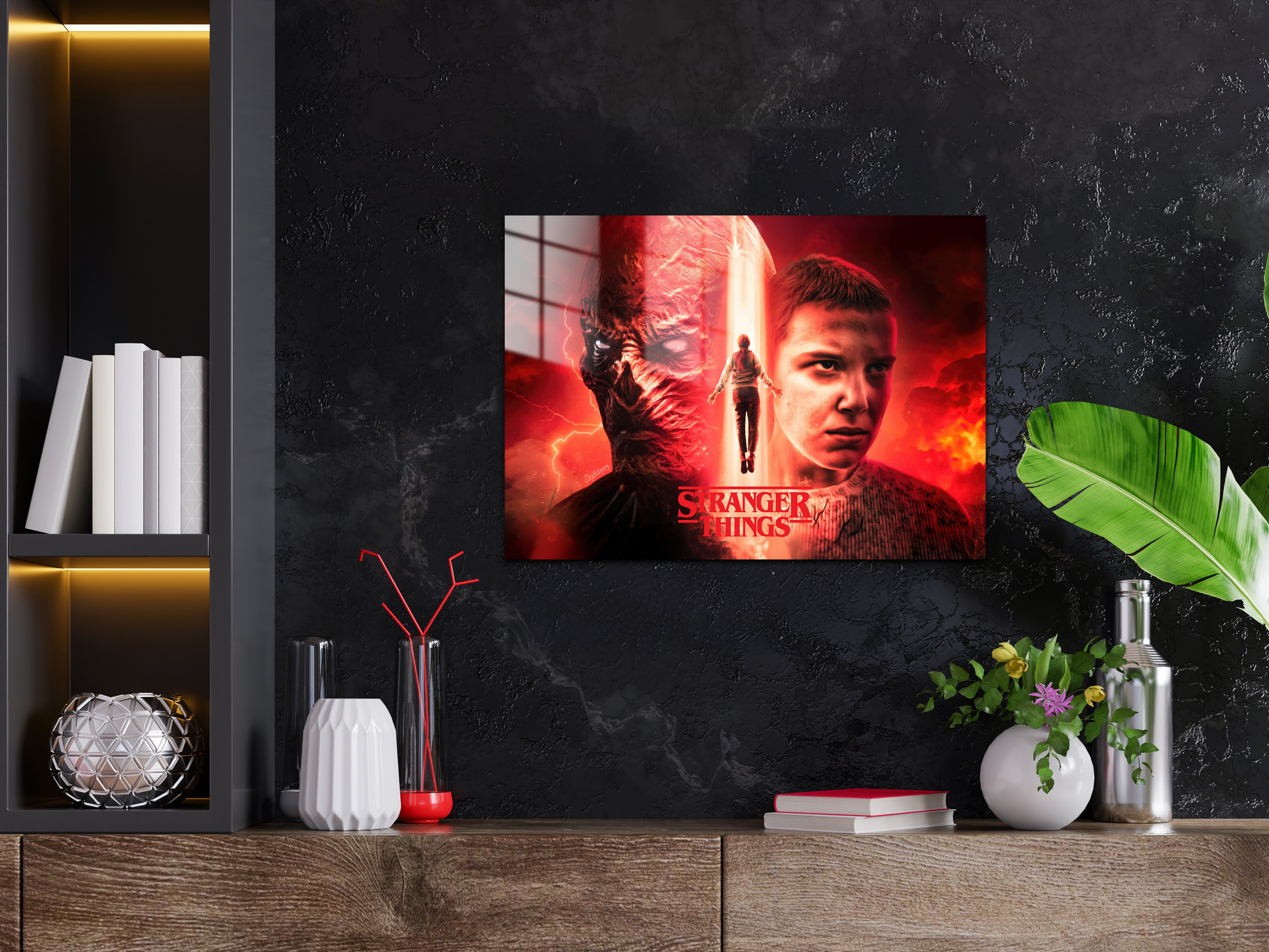 Stranger Things Metal Poster 1070